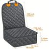 Asiento de Pasajero Más Vendido Transfronterizo para Mascotas Asiento de Coche Universal para Mascotas Almohadilla a Prueba de Polvo y Resistente al Desgaste para Orina de Gatos y Perros