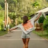 2025 Aliexpress Amazon Comercio Exterior Suministro Moda Casual Europea y Americana Sudadera con Capucha Tabla de Surf Sudadera con Estampado de Tortuga