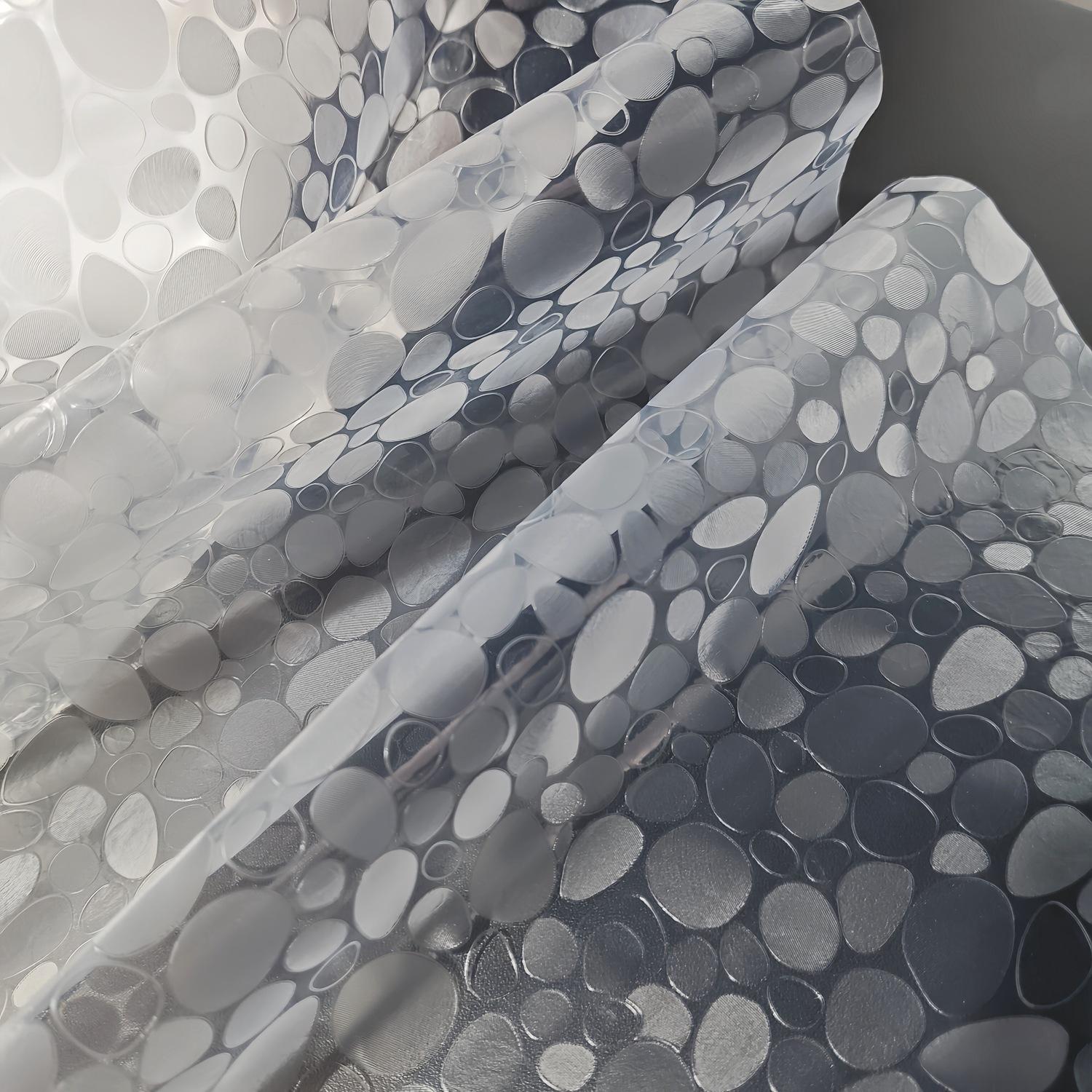 亚马爆品3D鹅软石浴帘防水防霉防水布3D鹅软石浴帘亚马逊爆品跨境电商好品厂家货源