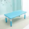 Mesas e Cadeiras Retangulares Elevatórias para Jardim de Infância Brinquedos Infantis Aprendizagem Plástico Espessado Mesas e Cadeiras Ajustáveis Outlet de Fábrica