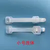 Fabricantes Yuexing fornecem caixa de papelão com alça plástica de uma peça, fivela plástica portátil de uma peça, fivela de caixa de papelão de uma peça