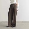 Calça de Perna Larga Casual Simples Versátil Plissada Petite Solta para Mulheres - Coleção Primavera/Verão Rakuten Japonesa e Coreana
