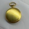 Reloj de Bolsillo Grabado Láser Brillante Retro Doble Cara Luz Cuarzo Reloj de Bolsillo Boshiya Reloj de Bolsillo Casual Fabricante Directo Mayorista