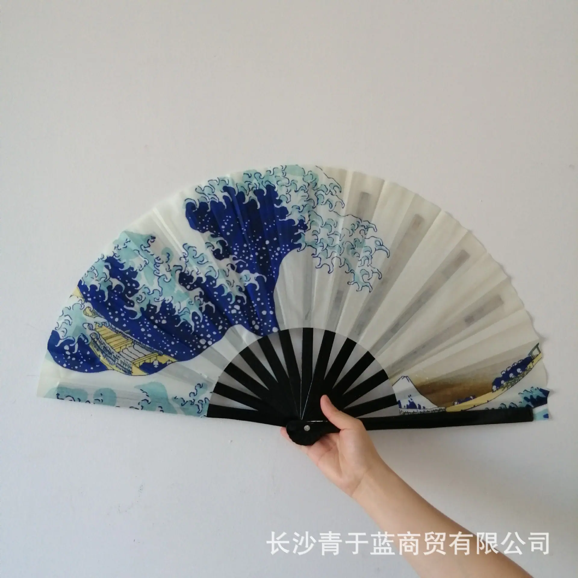荧光效果 UV印刷扇子