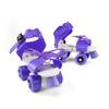 Patines ajustables para niños, patines de dos hileras, patines sencillos de cuatro ruedas, zapatos de tacón alto, zapatos para caminar, venta directa de fábrica