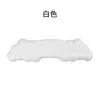 Alfombrilla de ratón para muñeca de silicona creativa piel de nube personalizada cuero amigable con la piel espuma antideslizante algodón almohadilla para muñeca de teclado venta al por mayor
