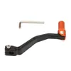 Adecuado para Motocicleta Todoterreno Kawasaki Crf250L Crf300L Palanca de Cambios de Engranajes Modificada de Aleación de Aluminio Negro Naranja