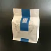 Bolsa de empaque de papel de aluminio con sellado lateral de ocho lados bolsa de empaque para comida de perro bolsa de empaque con cierre autosoportante bolsa de empaque personalizable bolsa de empaque para alimentos