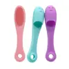Cepillo Nasal de Silicona Manual, Cepillo de Limpieza Nasal, Cepillo para Acné en las Alas Nasales, Cepillo Facial de Silicona, Cepillo de Dientes para Mascotas, Herramienta de Belleza