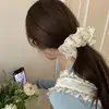 Scrunchie de Fada com Bolinhas Suaves Estilo Francês 2026 Celebridade da Internet Mais Vendido Elástico para Prender Cabelo Corda para Pônei Alto Feminina