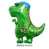 Globo de dinosaurio de película de aluminio, tiranosaurio, triángulo, dragón, xunraptor, Lei, globo múltiple largo, actividad de cumpleaños infantil, globo de helio