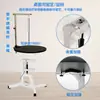 Mesa de Peluquería para Mascotas con Elevación Neumática, Estación de Peluquería Giratoria de 360 Grados, Mesa Redonda de Peluquería para Perros, Venta de Liquidación para Gatos