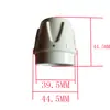 Válvula Termostática Radiador Manípulo Plástico Quadrado Fixo Quatro Lados Tipo 7