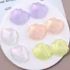 Cielo Estrellado Gradiente Polvo Brillante Accesorios Grandes de Concha de Colores Pasador Funda de Teléfono Materiales Joyería DIY Venta al por Mayor