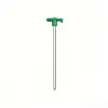 Estacas de Suelo en Forma de T Estacas para Camping al Aire Libre Estacas para Fijar Lona de Camping Estacas de Suelo a Prueba de Viento Juego de Cuerdas de Viento Accesorios de Ferretería