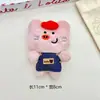 Desenho Animado Gato Preto de Olhos Grandes Boneca de Pelúcia Apito Fofo Gatinho Preto Pingente de Mochila Acessórios Atacado