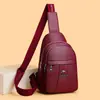 Bolsa de peito casual feminina, bolsa transversal de ombro único, mochila de viagem moderna, nova bolsa de cintura de verão e outono 2026