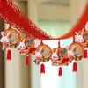 Colgantes Decorativos para el Festival de Mediados de Otoño para el Hogar Interior Arreglo de Escena del Día Nacional Colgantes de Tarjetas Adornos Colgantes para Centros Comerciales Guirnaldas