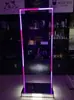 Escenario con Marco de Acero Inoxidable, Arcos Personalizados, Marco Tridimensional LED de Colores, Suministros para Plataforma de Baile Iluminada, Puerta de Baile para KTV