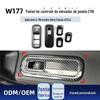 Adequado para Mercedes-Benz Classe A Classe CLA W177 C118 Novo Classe A CLA Painel de Controle do Levantador de Vidro Peças Decorativas de Modificação