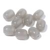 30 pzas/paquete 8*10 vidrio color sólido color sólido cilíndrico agujero recto cuentas sueltas accesorios para pulsera collar DIY