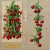 Espetos Decorativos de Frutas e Legumes Pendurados, Espetos de Pimenta Falsos, Milho Decorativo para Ornamentos de Fazenda, Restaurante, Pátio, Pingentes de Colheita
