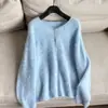 2026 Cardigan Básico de Punto de Lana y Felpa Chaqueta Suéter Corta para Mujer Venta al por Mayor H03FS88002