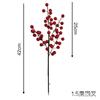 Fabricantes de Frutas Rojas Personalizan Ambiente Festivo Frutas Rojas Artificiales Productos Populares Adornos de Decoración para el Hogar de Frutas Rojas Frutas Rojas