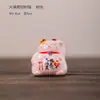 Lucent Cat Wenchuang Pegatina para Refrigerador Animal Creativo Pegatina Estereoscópica de Mensajes Decoraciones de Pizarra Pegatina Magnética de Dibujos Animados Succión