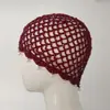 Tocador Coreano Calado Tejido a Mano para Mujer, Sombrero de Verano Transpirable para Mujer, Artístico y Versátil, Hace que la Cara Parezca Más Pequeña