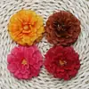 Flores artificiales de hibisco y peonía, materiales DIY para bodas, flores falsas para arreglos decorativos, diseño de escena de pared de flores al por mayor