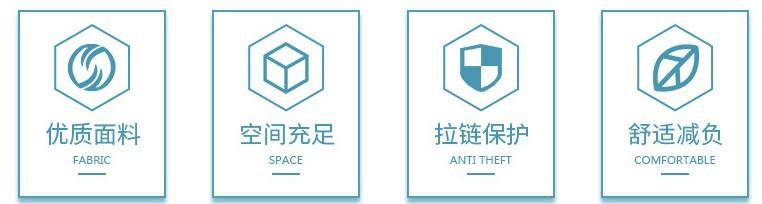 优质面料 空间充足 拉链保护.JPG