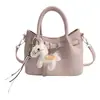 Bolso Cruzado Nuevo de Dibujos Animados de Pony para Mujer, Lindo Mini Bolso de Hombro, Bolso Cuadrado Pequeño Versátil de Moda Estilo Ins