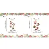 Calcomanías Estáticas para Ventana de Noche de Carnaval del Muñeco de Nieve Navideño, Sin Pegamento, Sin Residuos, Removibles, para Decoraciones Navideñas del Hogar y la Tienda