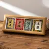 Mini Porta-Retrato de Mesa Song Jin Pintura Caligráfica Núcleo Porta-Retrato Cartão Decorativo Moldura para Fotos Estilo Chinês Ornamentos de Bom Presságio Não
