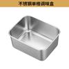 Caixa de Condimentos de Aço Inoxidável 304 com Tampa, Caixa de Condimentos Estilo Japonês, Caixa de Gelo em Pó, Caixa de Armazenamento, Caixa de Condimentos com Tampa Flip-Top para Uso Comercial e Venda Ambulante