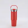 Copo Térmico Personalizado Amazon 30oz com Tampa Transparente, Bolsa para Carro, Parede Dupla para Isolamento Térmico, Copo de Gelo, Aço Inoxidável 304