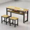 Mesa Larga de Sala de Conferencias, Pupitres y Sillas Escolares, Mesa de Capacitación para Adultos, Escritorio de Estudio, Escritorio para Clase de Tutoría, Escritorio de Estudiante