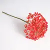 Flores de Hortênsia para Casamento Decoração de Banquete de Noivado Fundo do Teto do Salão de Casamento Arranjo Floral Paisagismo Materiais Florais Acessórios DIY Flores Artificiais