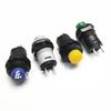 Interruptor de Botão de Pressão Ds-425 Interruptor de Alimentação Auto-Travante Ds-428 Interruptor de Botão de Pressão 12mm