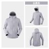 Chaqueta Soft Shell Funcional de Alta Calidad para Hombre, Cortavientos, Repelente a Salpicaduras y Resistente al Desgaste, Chaqueta Deportiva para Exteriores, Elástica de Alta Calidad, Cómoda Prenda Casual para Mujer