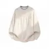 Suéter Han Lu retro estilo japonés de bloques de color para hombre, con un diseño de punto trenzado suave, texturizado y tridimensional, perfecto para otoño e invierno