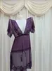 Roupão de Lingerie Sedutor para Dormir Feminino Malha Solta para Casa Fino Respirável Pijama de Verão Atacado 8766