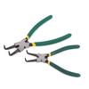 Pinzas para Circlips Transfronterizas, Pinzas de Punta Recta y Punta Curva, Pinzas Manuales, Pinzas para Circlips Internos y Externos de Doble Uso, Pinzas de Resorte para Circlips de Agujero