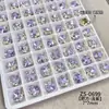 Pedras de Strass K9 Empilhadas Brilhantes Sem Base, Decorações de Unhas em Vidro Cristal de Gelo, Pedras de Strass para Unhas Ultra-Adesivas, Pedras de Strass Deslumbrantes