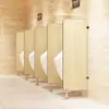 Divisória de Urinol, Divisor de Urinol para Banheiro Masculino, Painel Divisório de Urinol, Divisória Tela de Urinol com Textura de Madeira
