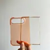Adequado para a nova capa de celular iPhone 18 Duo, apresentando uma grande abertura, transparente, alta transparência, tela dobrável e um design de capa protetora de cobertura total em PC