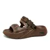 Sandalias Resistentes al Agua para Hombre 2026 Verano Nuevas Zapatos de Playa para Exteriores de Suela Gruesa Sandalias Cómodas para Ponerse y Quitarse de Suela Suave para Hombre