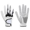 Guantes de Golf Transfronterizos en Stock, Ligeros, Transpirables, Resistentes al Desgaste, Antideslizantes, Cómodos Guantes de Golf de Cuero para Hombres y Mujeres