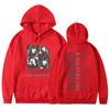 Sudadera Holgada Casual de Manga Larga Gris del Tour Time de Taylor Swift Transfronterizo
